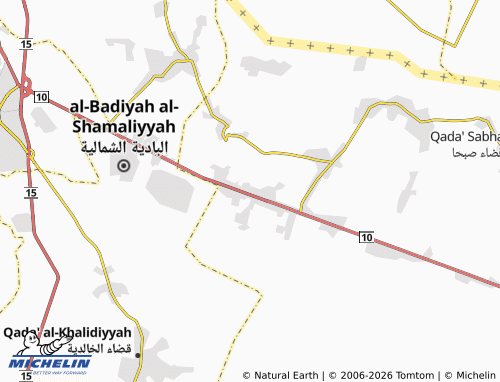 MICHELIN Umm Al Jmal map - ViaMichelin