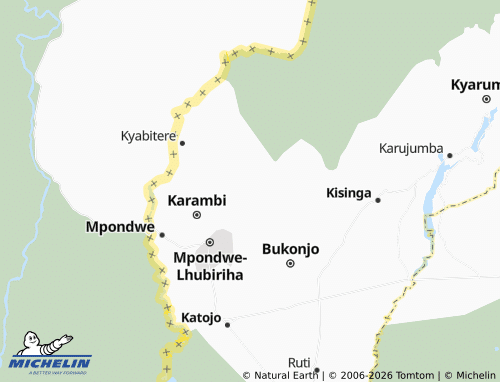 MICHELIN-Landkarte Kihoko - ViaMichelin