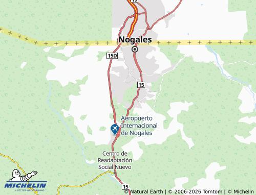 MICHELIN Monarca Residencial map - ViaMichelin