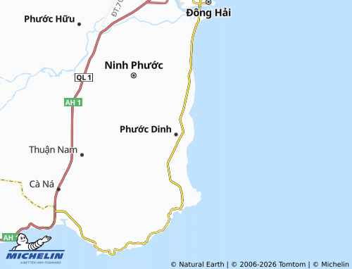 Mapa MICHELIN Phước Dinh - ViaMichelin