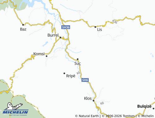 Mappa MICHELIN Suç - ViaMichelin