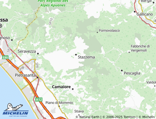 Carte MICHELIN Pomezzana - ViaMichelin