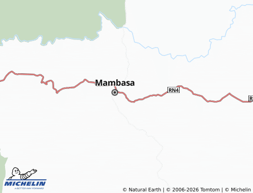 Mappa MICHELIN Zone de Mambasa - ViaMichelin
