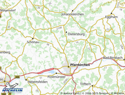 MICHELIN Rockern map - ViaMichelin