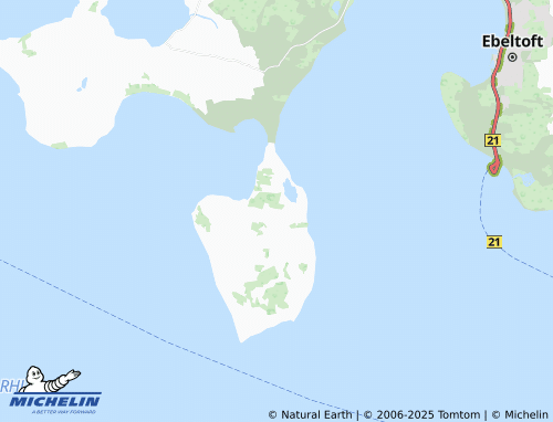 Carte MICHELIN Borup - ViaMichelin