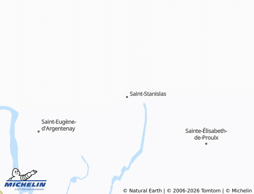 Mapa MICHELIN Saint-Stanislas - ViaMichelin