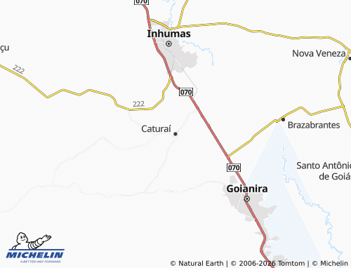 Mappa MICHELIN Caturaí - ViaMichelin