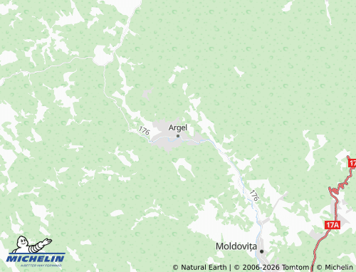 MICHELIN Argel map - ViaMichelin