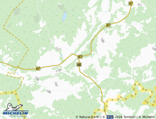 Mapa MICHELIN Mõniste - ViaMichelin