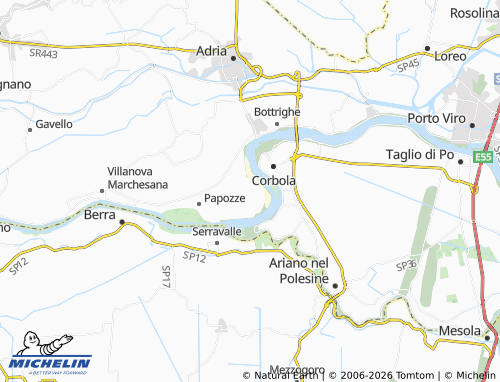 MICHELIN Panarella map - ViaMichelin