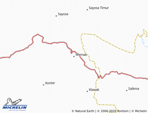 Mapa MICHELIN Wemak - ViaMichelin