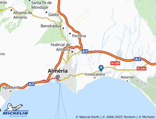 MICHELIN La Juaida map - ViaMichelin