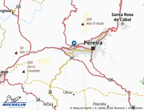Carte MICHELIN Altavista - ViaMichelin
