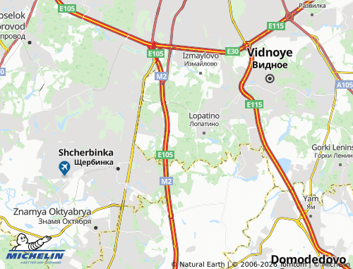 Carte MICHELIN Bobrovo - ViaMichelin