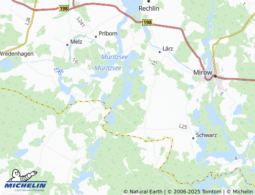 MICHELIN Ablage Nebelsee map - ViaMichelin