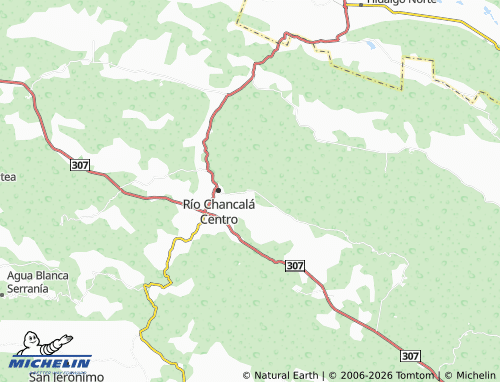 Mappa MICHELIN Ejido Cuauhtémoc Chancala - ViaMichelin