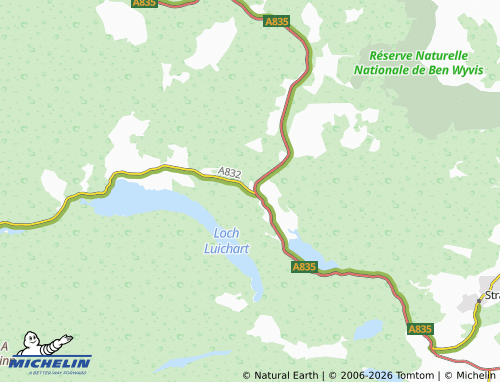 Carte MICHELIN Gorstan - ViaMichelin