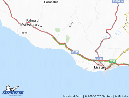 Mapa MICHELIN Gaffe - ViaMichelin