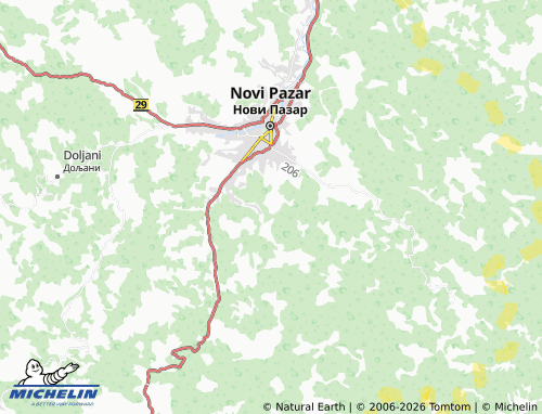 Carte MICHELIN Leča - ViaMichelin