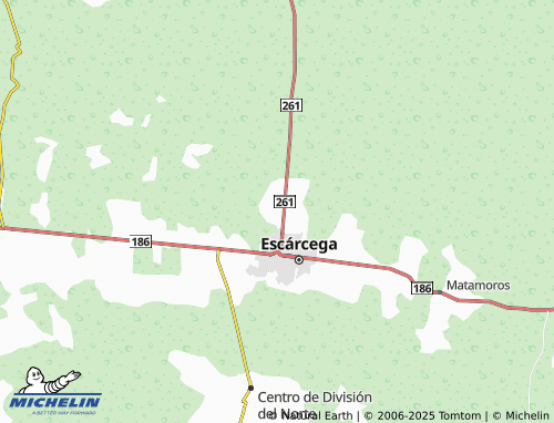 MICHELIN Miguel de la Madrid map - ViaMichelin