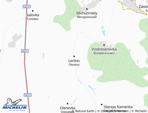 MICHELIN Lenino map - ViaMichelin