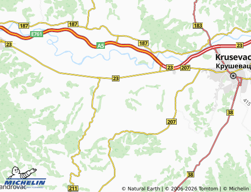 Mappa MICHELIN Globoder - ViaMichelin