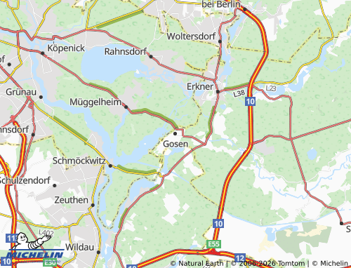 Mappa MICHELIN Gosen-Neu Zittau - ViaMichelin
