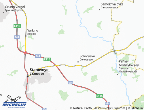 MICHELIN Butyrki map - ViaMichelin