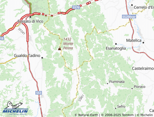 MICHELIN Campodonico map - ViaMichelin