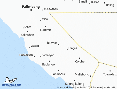 Mapa MICHELIN Balwan - ViaMichelin