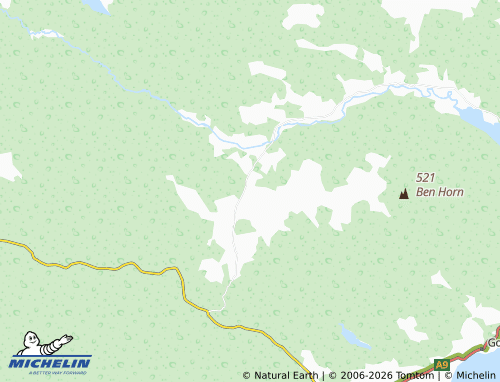 Carte MICHELIN Rhilochan - ViaMichelin