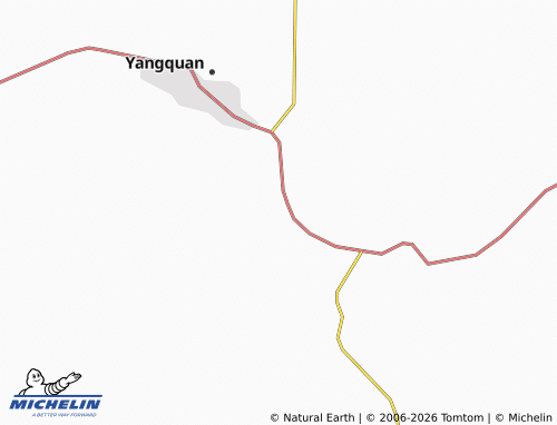 MICHELIN Pingding map - ViaMichelin