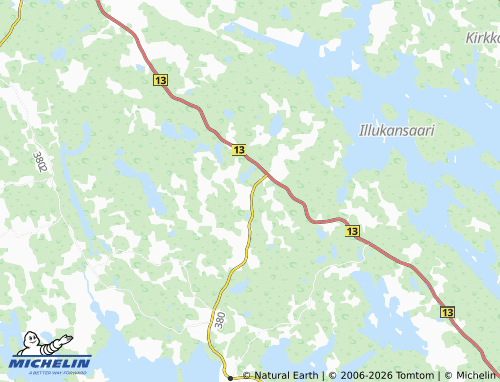 MICHELIN-Landkarte Huttula - ViaMichelin