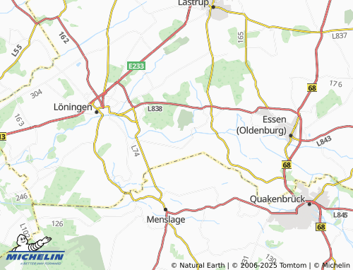 Carte MICHELIN Bokah - ViaMichelin