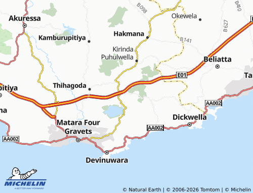 Mapa MICHELIN Uda Aparekka - ViaMichelin