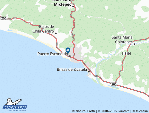 MICHELIN Agua Marina map - ViaMichelin