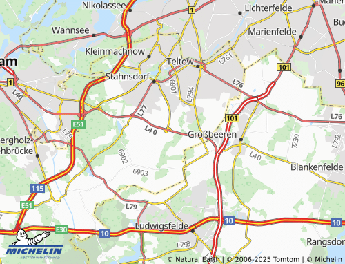 MICHELIN Marggraffshof map - ViaMichelin