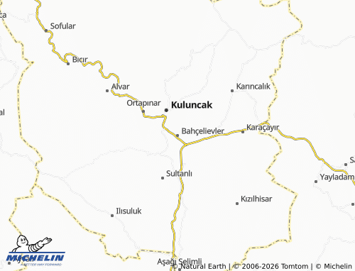 Mappa MICHELIN Bahçelievler - ViaMichelin
