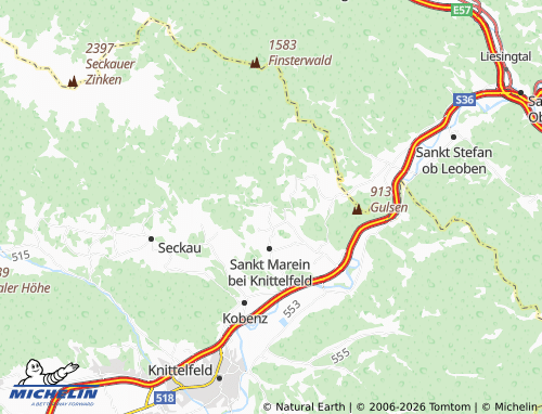 MICHELIN Wasserleith map - ViaMichelin