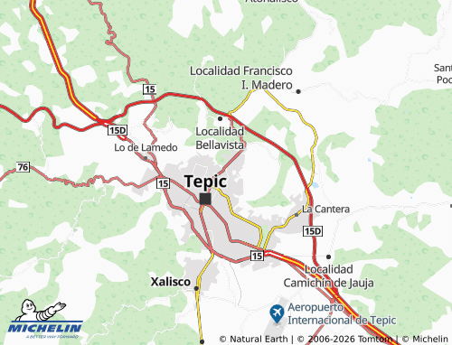 MICHELIN La Esmeralda map - ViaMichelin