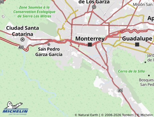 Mappa MICHELIN Misión San Patricio - ViaMichelin