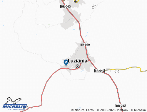 MICHELIN Setor Norte map - ViaMichelin