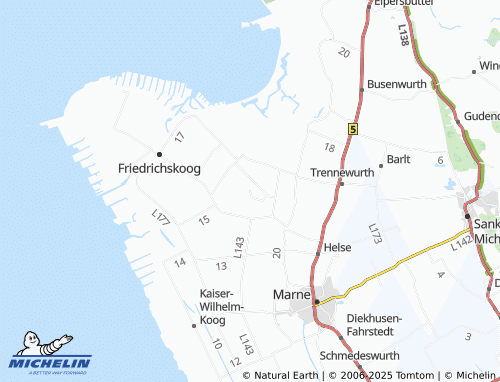 MICHELIN Schmolteck map - ViaMichelin