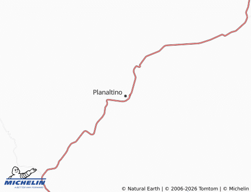 MICHELIN Planaltino map - ViaMichelin