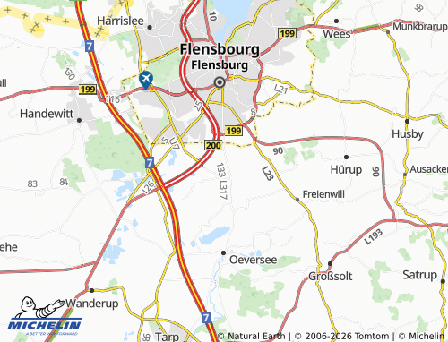 MICHELIN Jarplund map - ViaMichelin