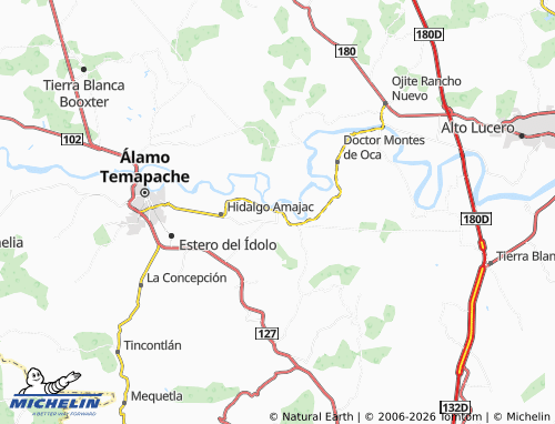 Mapa MICHELIN Kilómetro 33, Paso Real - ViaMichelin