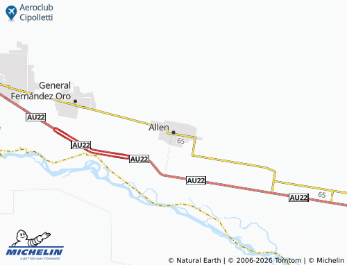 MICHELIN Allen map - ViaMichelin