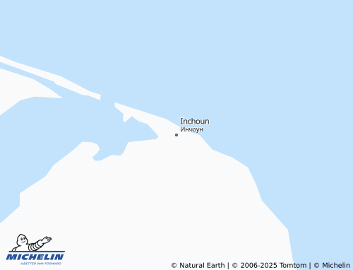 Kaart MICHELIN Inchoun - ViaMichelin