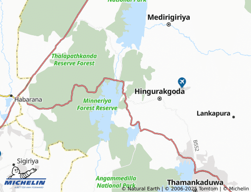 MICHELIN Samagipura map - ViaMichelin