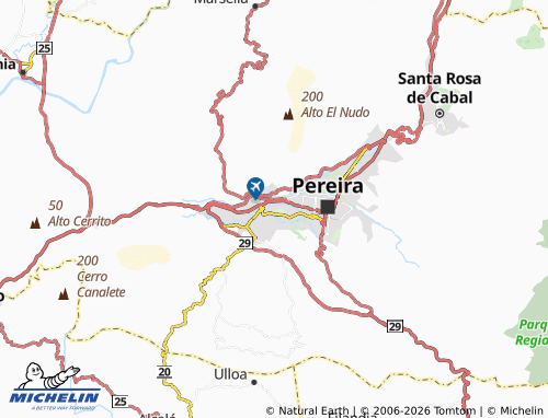 MICHELIN Batallón map - ViaMichelin